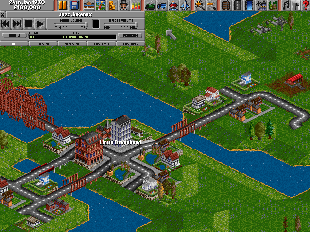 Screenshot of Transport Tycoon