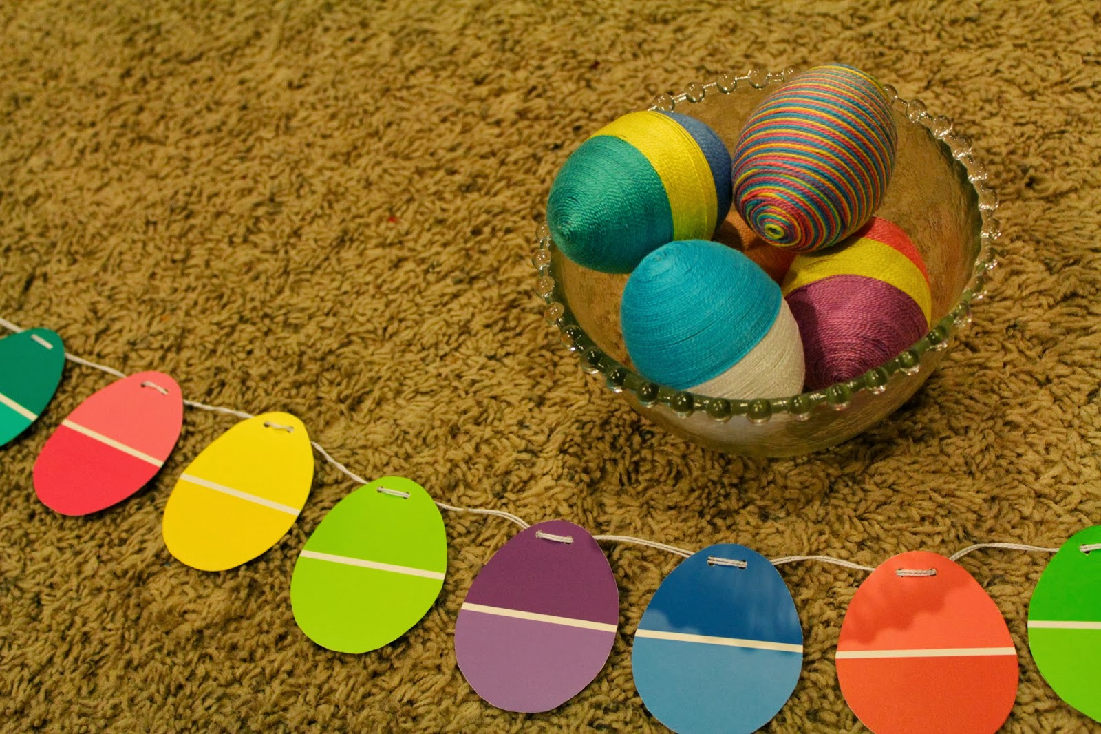 Potpourri Mommy Embroidery Floss Easter Eggs