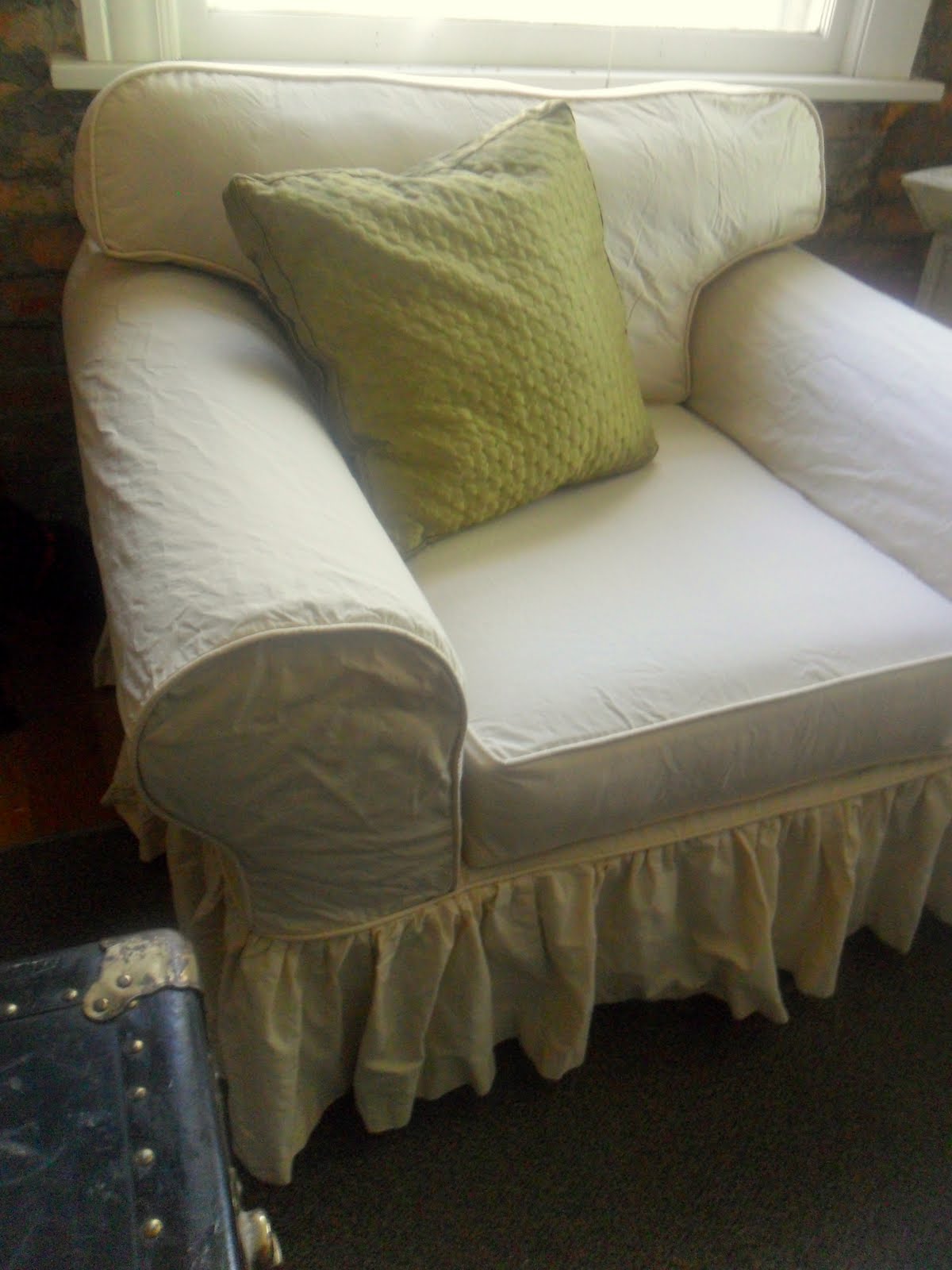 Custom Slipcovers by Shelley Oversized Chair and Some DVD Testimonials