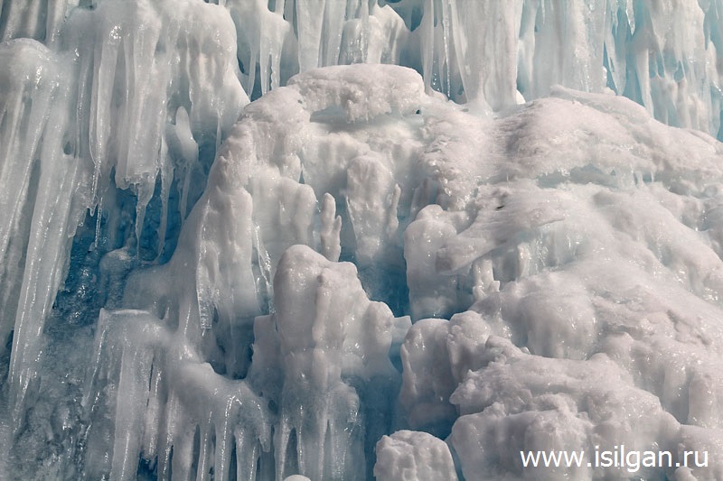 Ледяной фонтан 2017. Национальный парк "Зюраткуль". Челябинская область