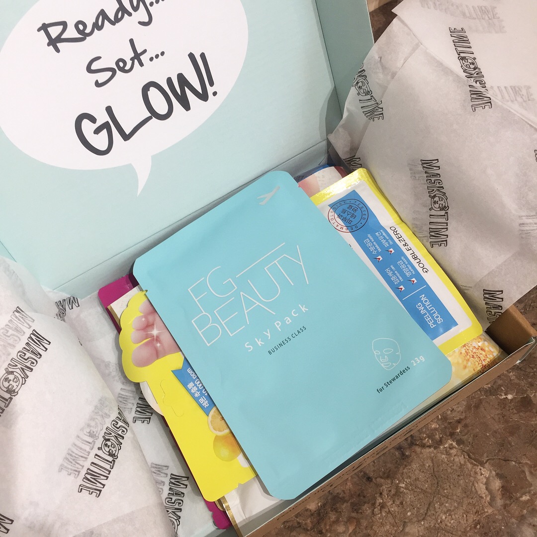 The Lilac Scrapbook Mask Time a face mask subscription box
