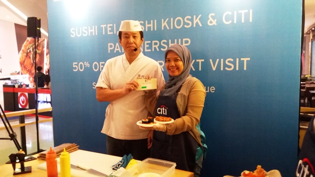 Promo Makan Enak Bersama Citibank di Sushi Tei dan Sushi Kiosk dengan Kartu Citi Visa