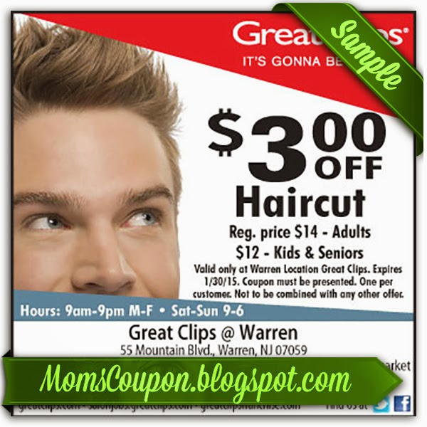 Use Free Printable Great Clips Coupons for big discounts Free