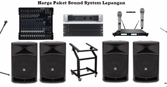 Harga Paket Sound System Khusus Pidato Di Lapangan