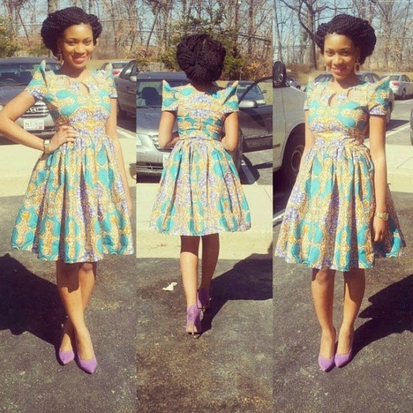 latest kitenge short dresses designs