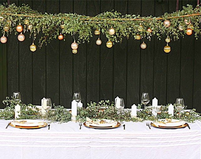 australian inspired christmas 2014...diy christmas eucalyptus canopy