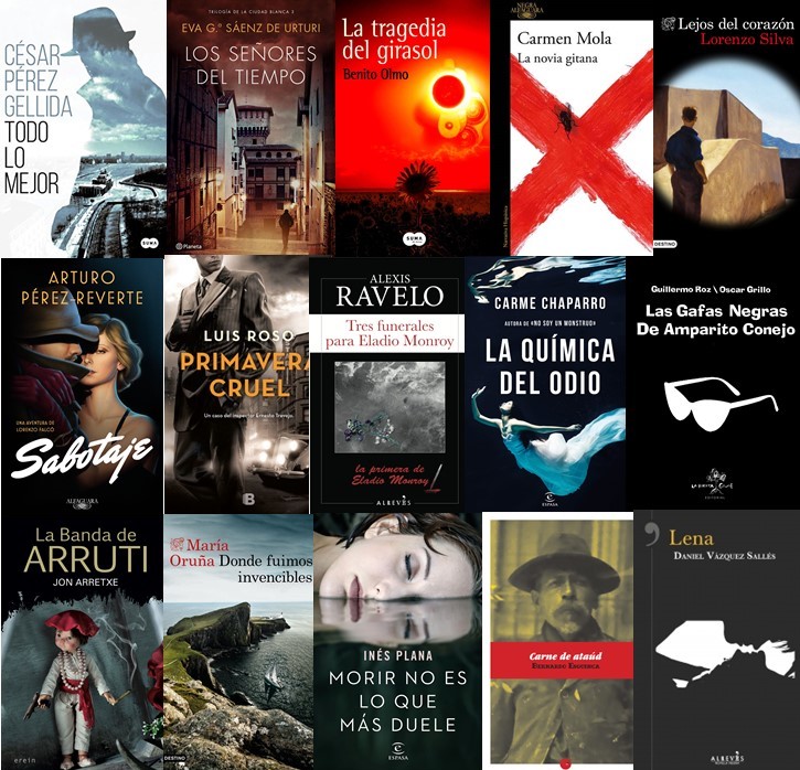 El Búho entre libros MEJORES NOVELAS NEGRAS DEL 2018