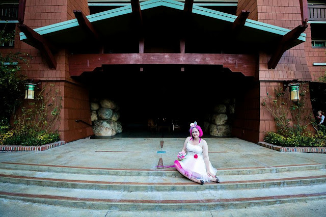 Katelyn's Disney's Grand Californian Hotel Rock the Dress Session