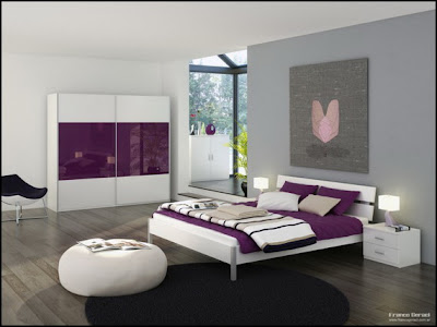 Ideas for home decor: Ideas for Colorful Modern Bedroom Design