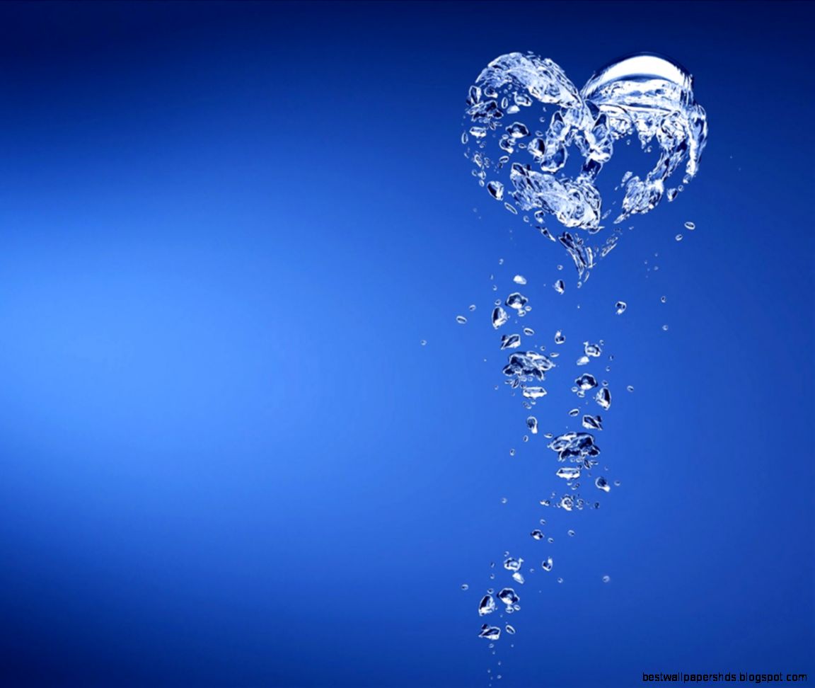 Desktop Water Bubble Heart