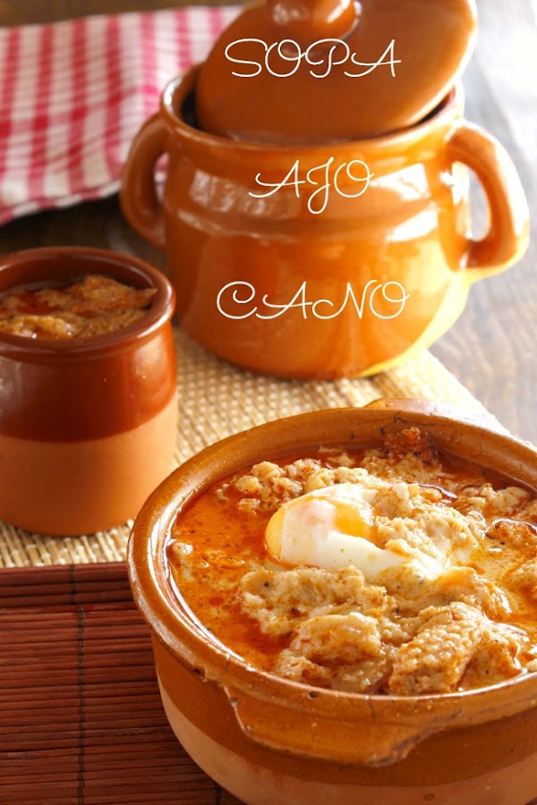 sopas canas. Sopa ajo cano.http://www.maraengredos.com/
