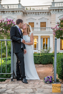 Fotografía de boda en el Palacio Quinta Alegre en Granada