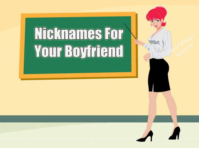 Call boyfriend romantic names to What romantic