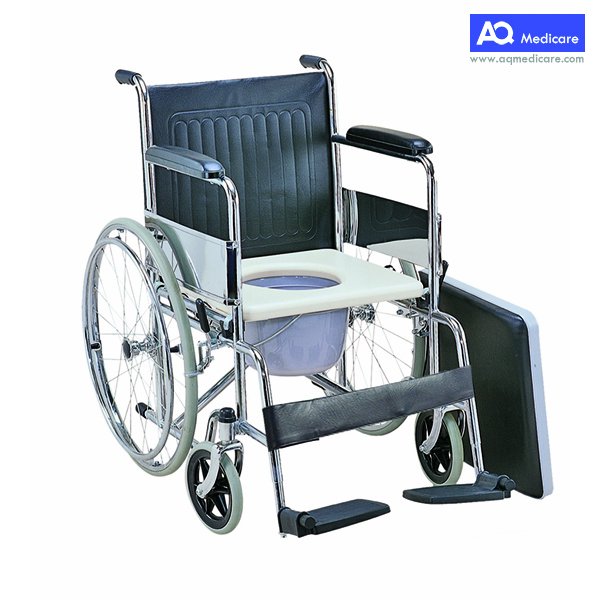 AQ Medicare AQ Medicare Commode Wheelchair, WHC4270
