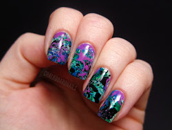 nail splatter cool designs nails toned amazing dip colors nice polish finger splattered purple chalkboard skin combination bit very interesting