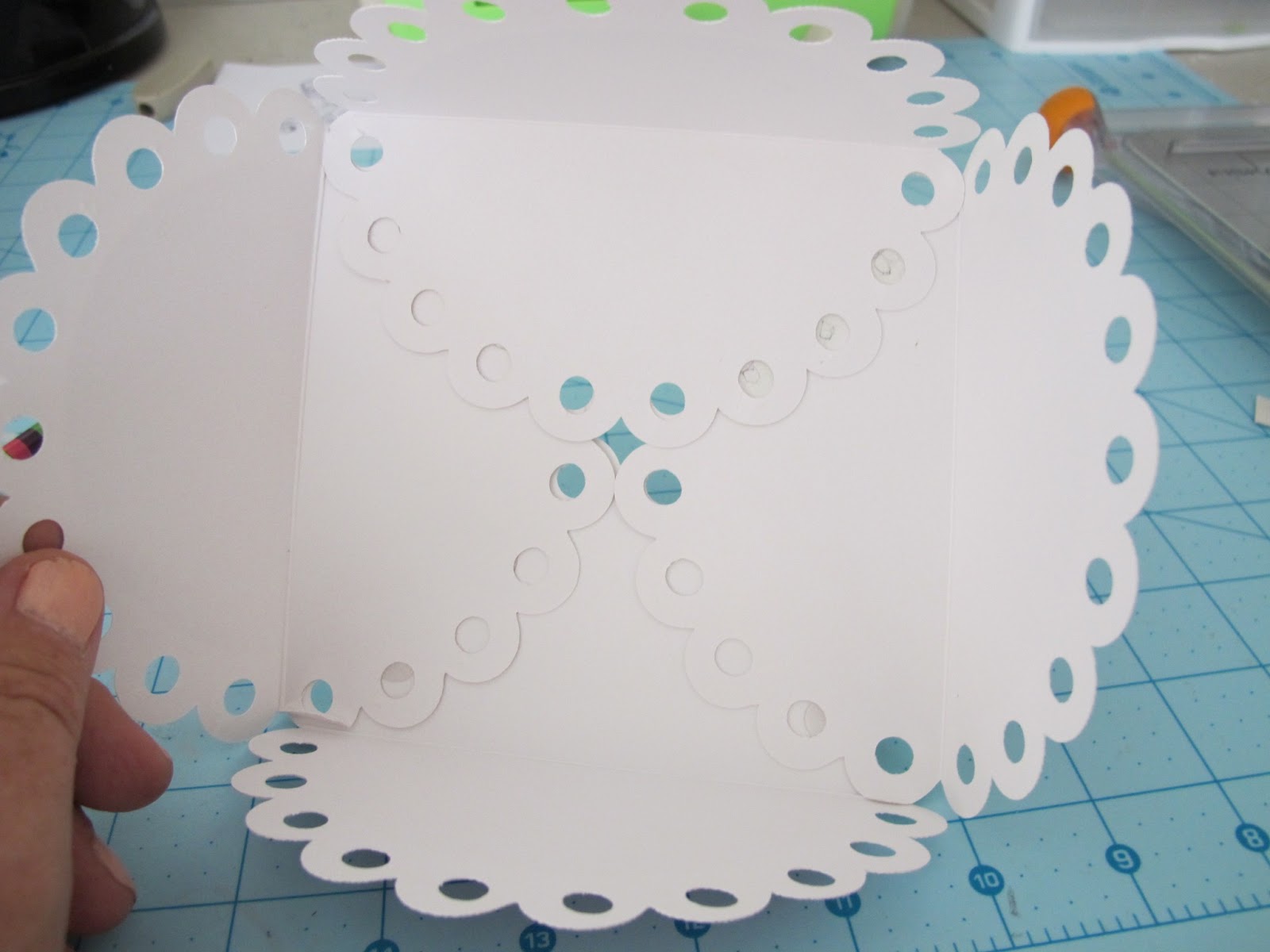 Going Buggy: Petal Card Tutorial using Elegant Edges Cricut Cartridge