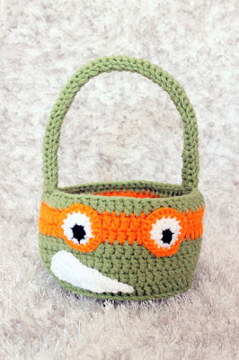 Crochet easter baskets