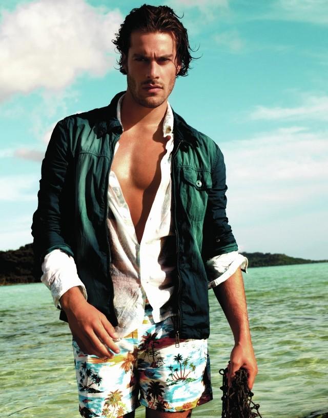 GONCALO TEIXEIRA (PORTUGAL) FOR GUESS - MALE MODELS OF THE WORLD
