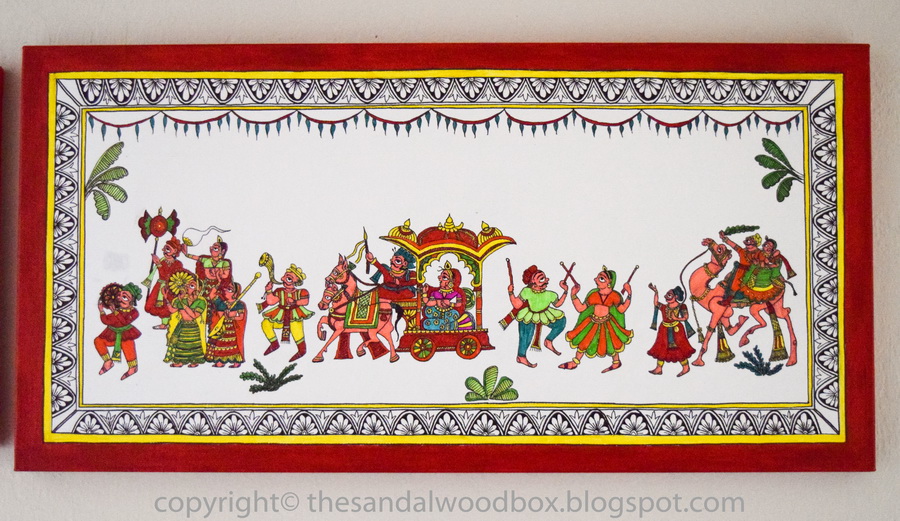 The Sandalwood Box Phad Paintings