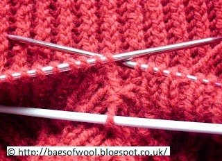 Great Balls Of Wool How To Knit A V Neck On A Circular Needle