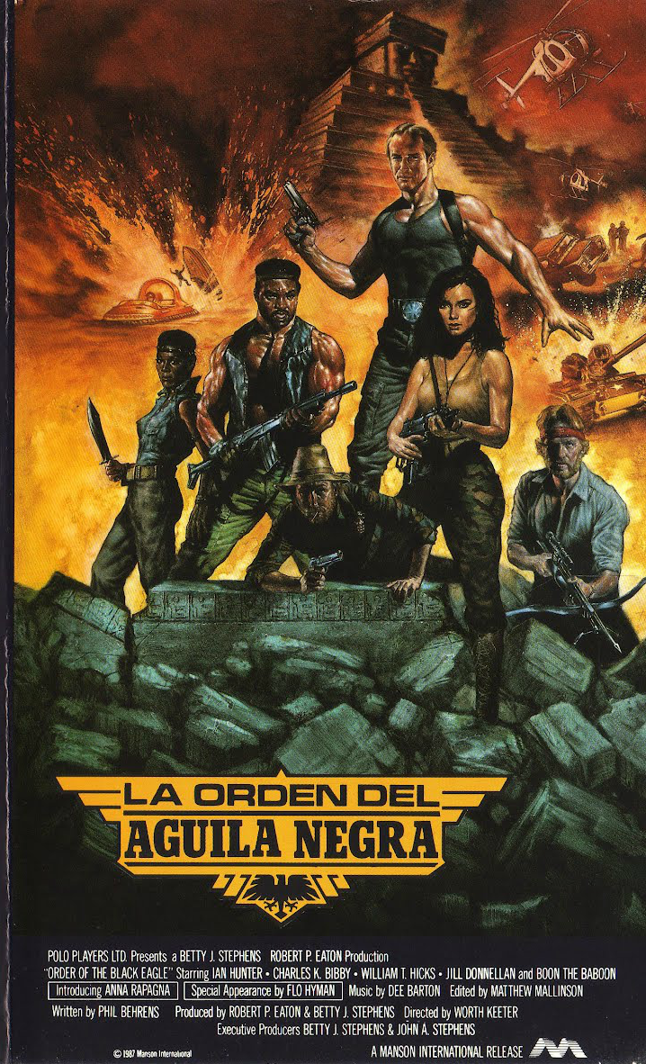 1987 LA ORDEN DEL ÁGUILA NEGRA [Montaje] (Worth Keeter) perezosos 2