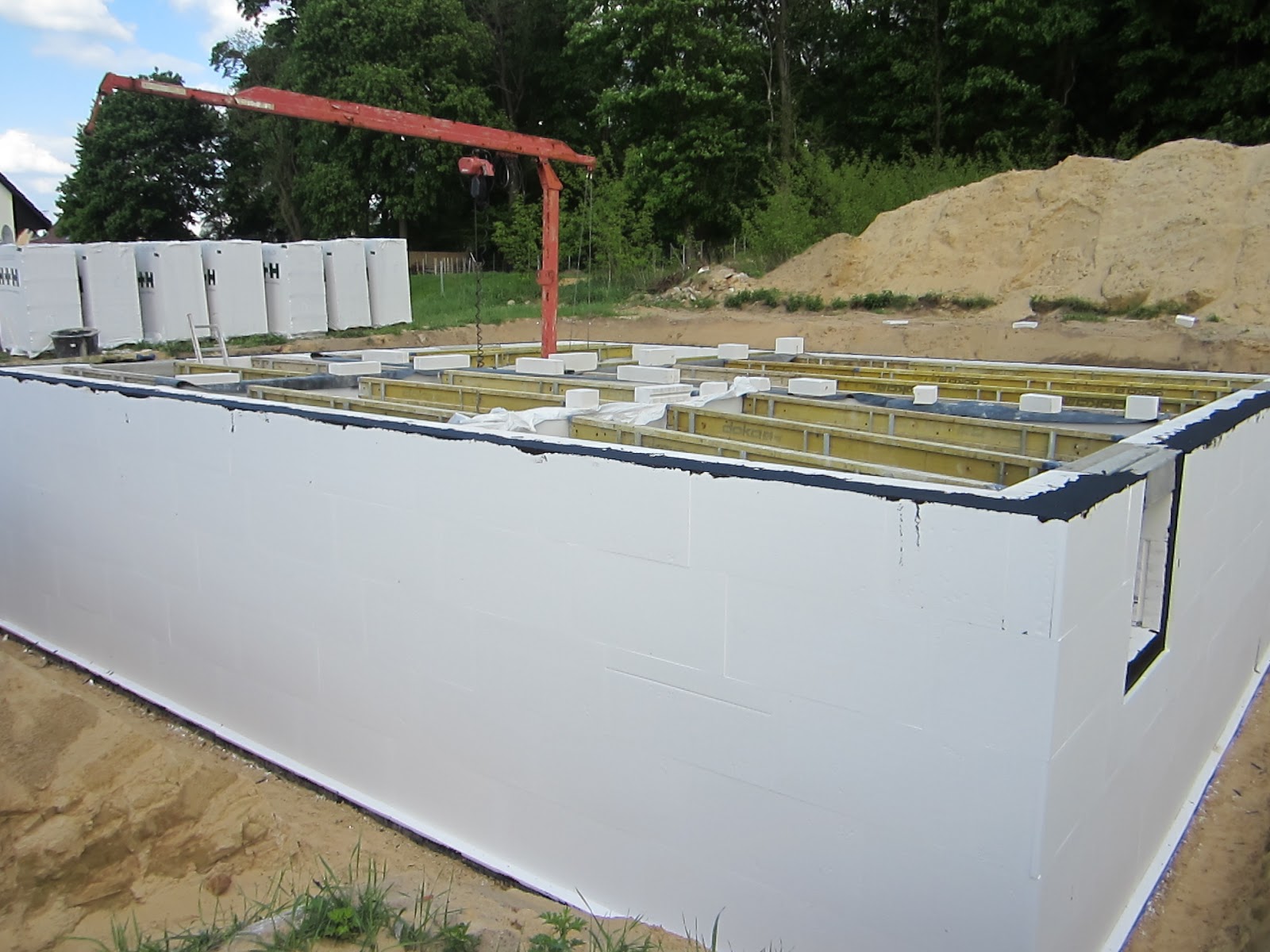 Unser Traum vom Haus : Isolierung der Kellerwände