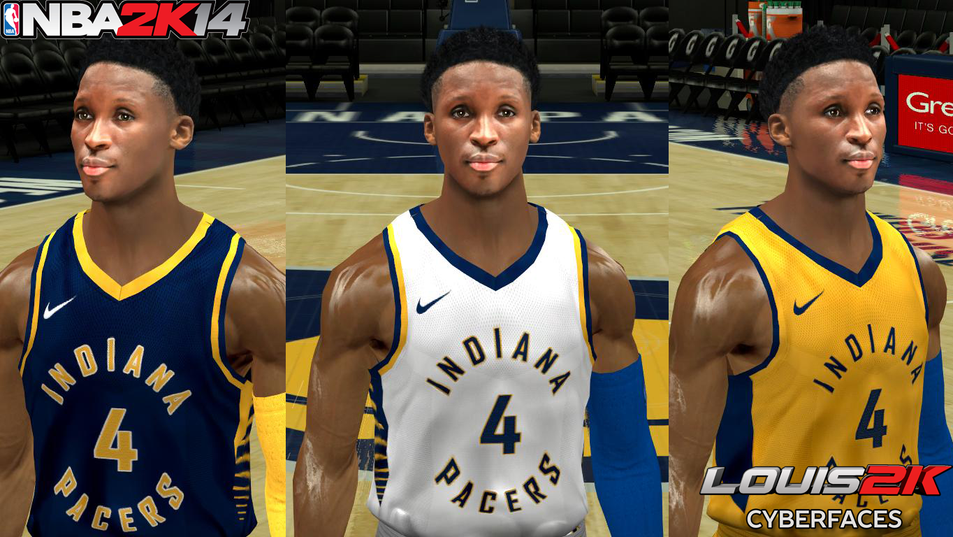 Victor Oladipo 1718 Nba2k14 Cyberfaces by Louis2k