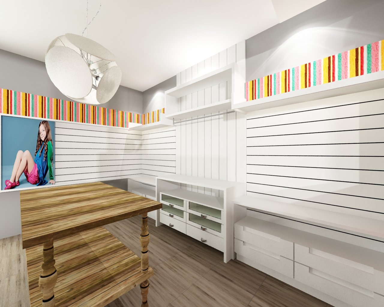 Tatiana Mussi Arquitetura e Interiores Loja infantil Le Petit Içara