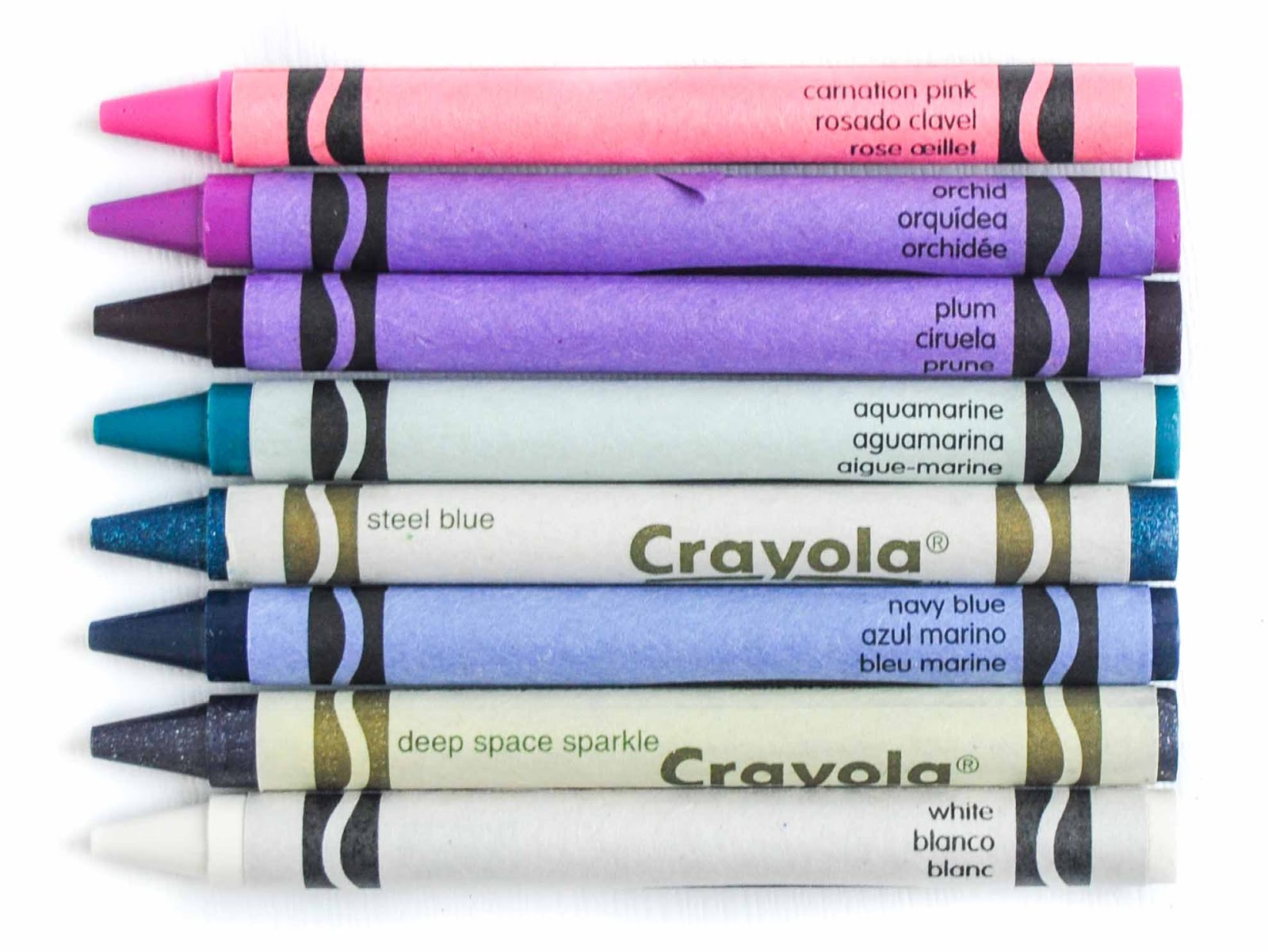 8 Count Finding Dory Themed Crayola Crayons What's Inside the Box