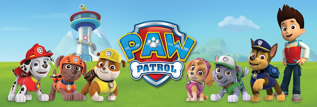 Imagen promocional de la serie de animación canadiense La Patrulla Canina