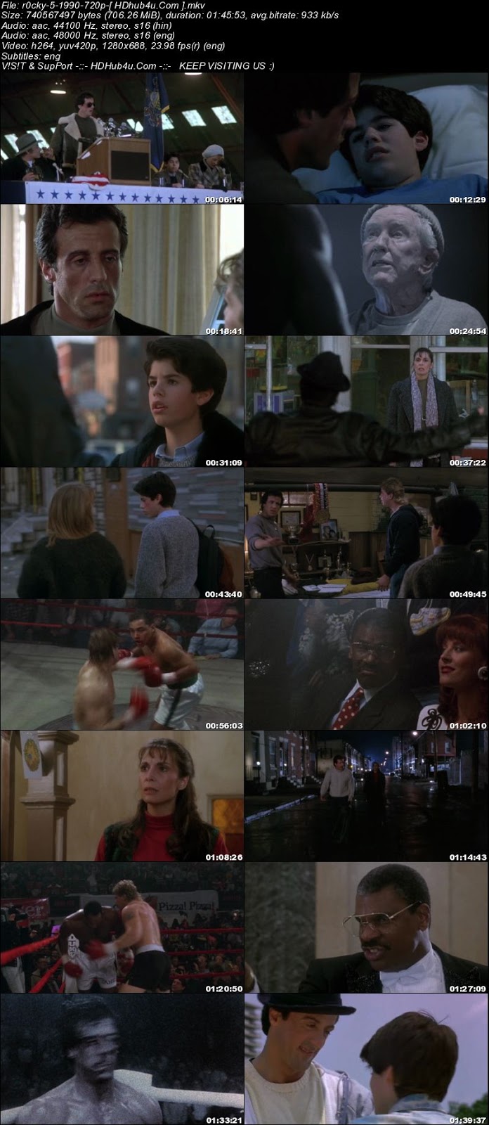 Rocky V 1990 300MB Hindi Dual Audio 480p BluRay Esubs Download