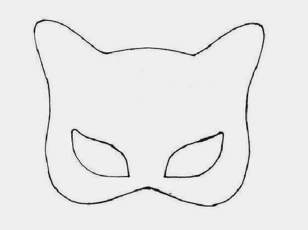Ta de Arte: Máscaras Batman e Mulher Gato