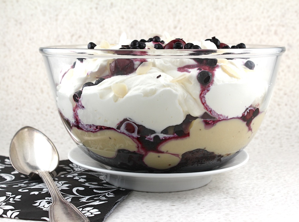 CHOCOLATE BERRY RUM TRIFLE Entries General