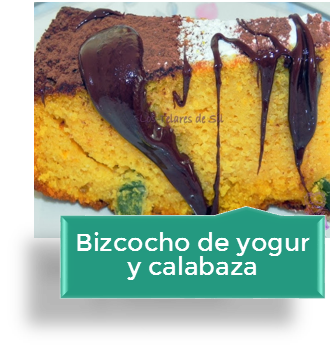  BIZCOCHO DE YOGUR Y CALABAZA