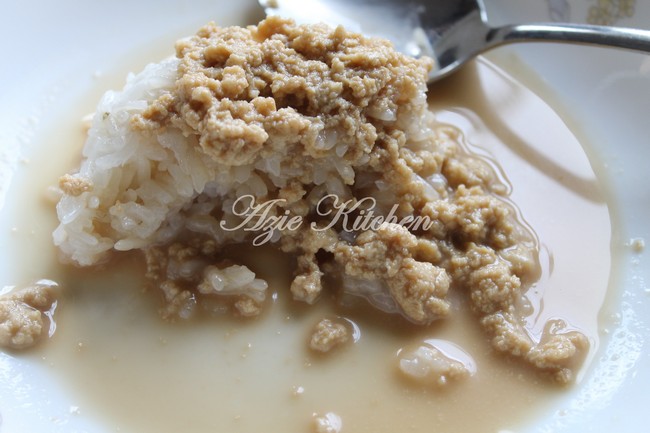 Pulut Serawa Telur Makanan Kegemaran Semasa Kecil Azie Kitchen