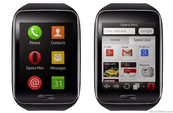 Opera Mini, Web Browser Pertama Pada Samsung Gear S 