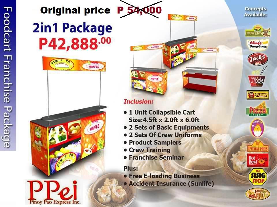 Master of Siomai Franchise Food Cart atbp. Food Cart Packages