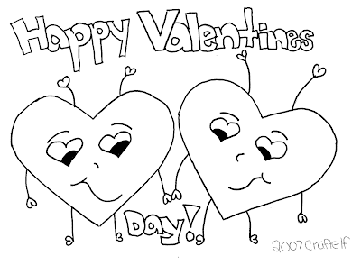 Valentine's Day Coloring Pages