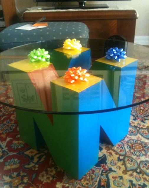 N64 Logo Coffee Table, AWESOME Piece Of Furniture That Make Your Fellow