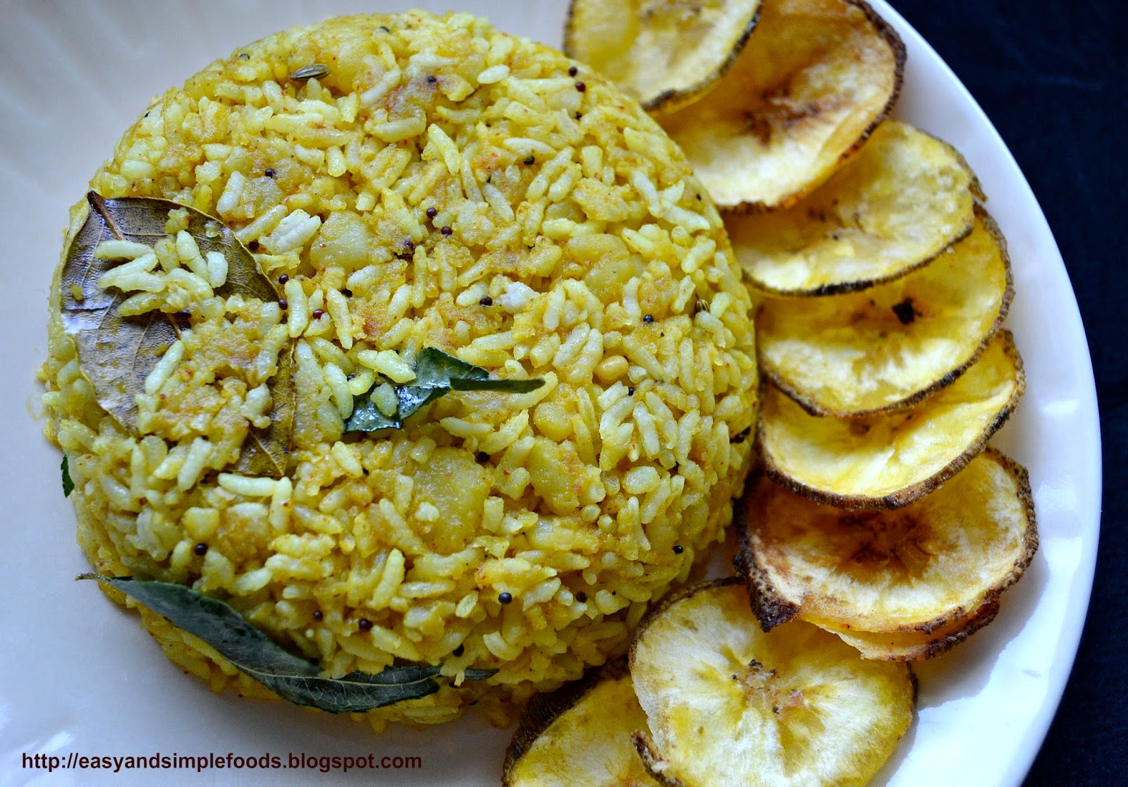 easy and simple foods Potato Rice