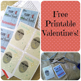Crafty-Go-Lucky: Free &#39;Valentine Printable&#39;s! (3x5 & 4x6)