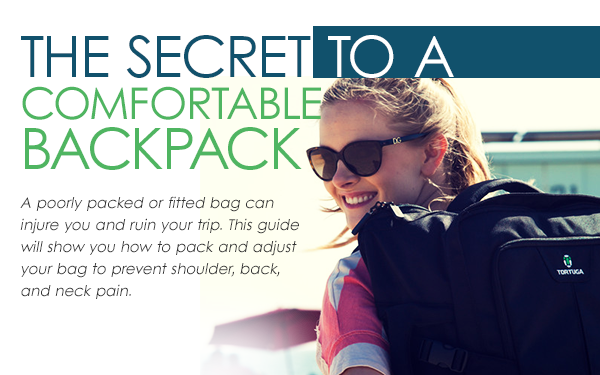 Image: The Secret to a Comfortable Backpack