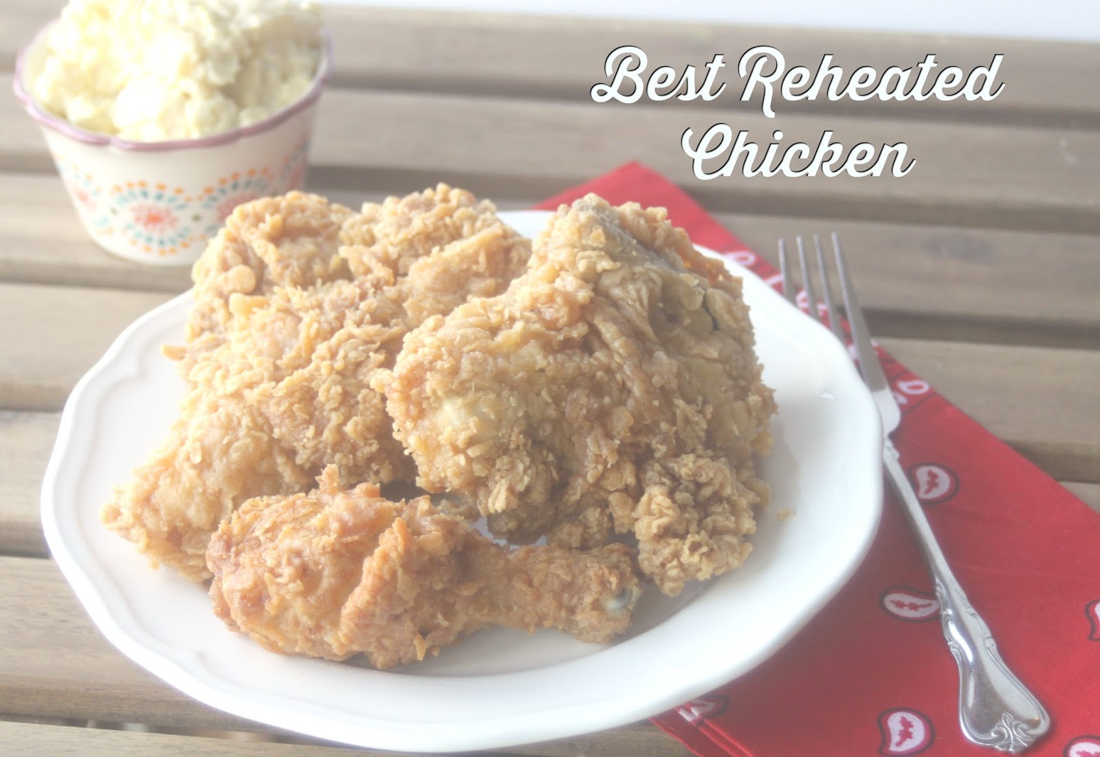 Best way to reheat Lee's Chicken Crazy for Cookies and More