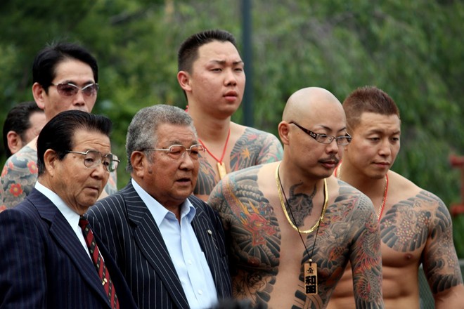 Mafia Nhật Bản xăm hình