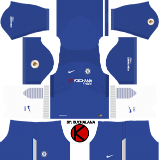 Chelsea F.C. Kits 2017/18 - Dream League Soccer