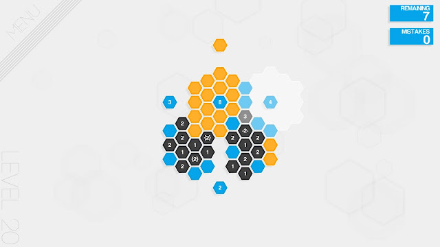 Screenshot from Hexcells Plus