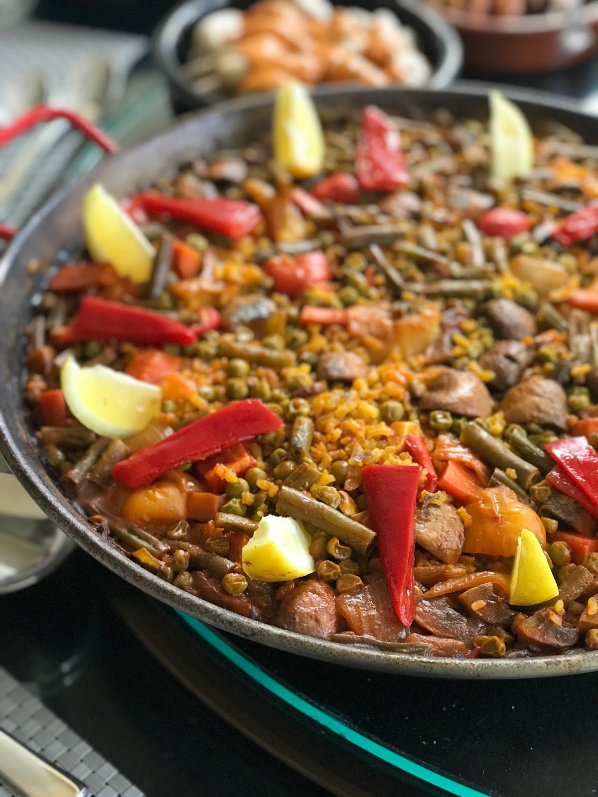 Last Nights Dinner Vegetarian Paella