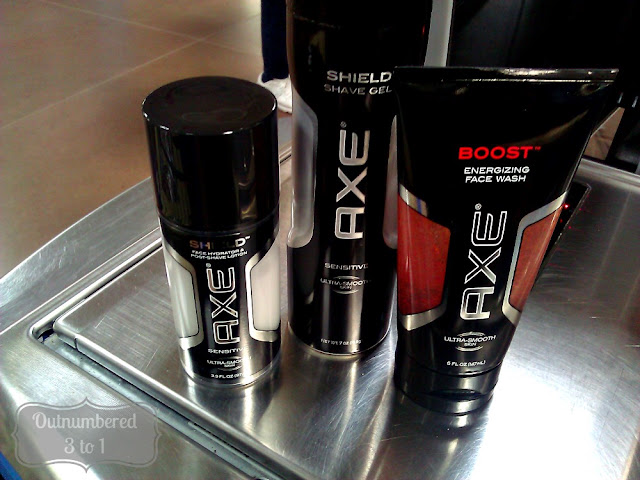 axe face wash shave gel lotion