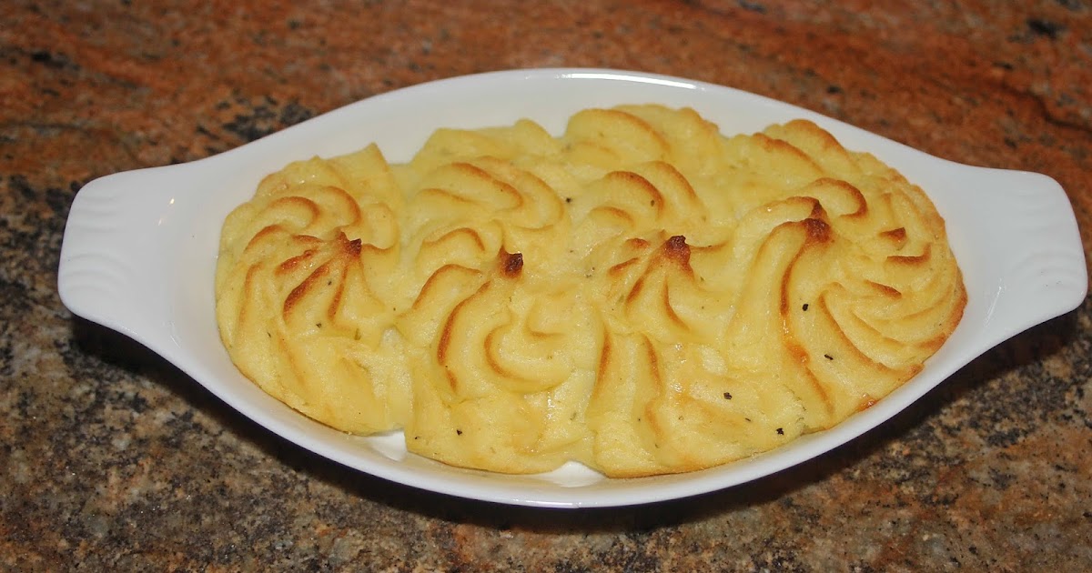 The Grub Files Cooking with Camissonia Pommes Duchesse (Duchess Potatoes)
