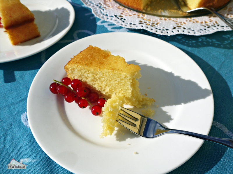 Steffies Hexenhaus: Zitrone-Grieß-Joghurt-Kuchen